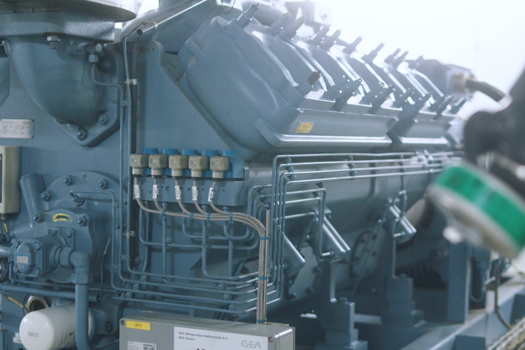 Installeer een industriële warmtepomp