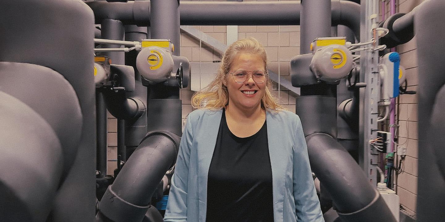 Azijnfabriek geeft warmte aan omgeving