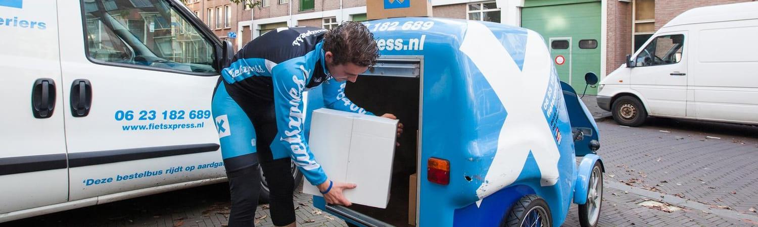 Overweeg een elektrische vrachtfiets
