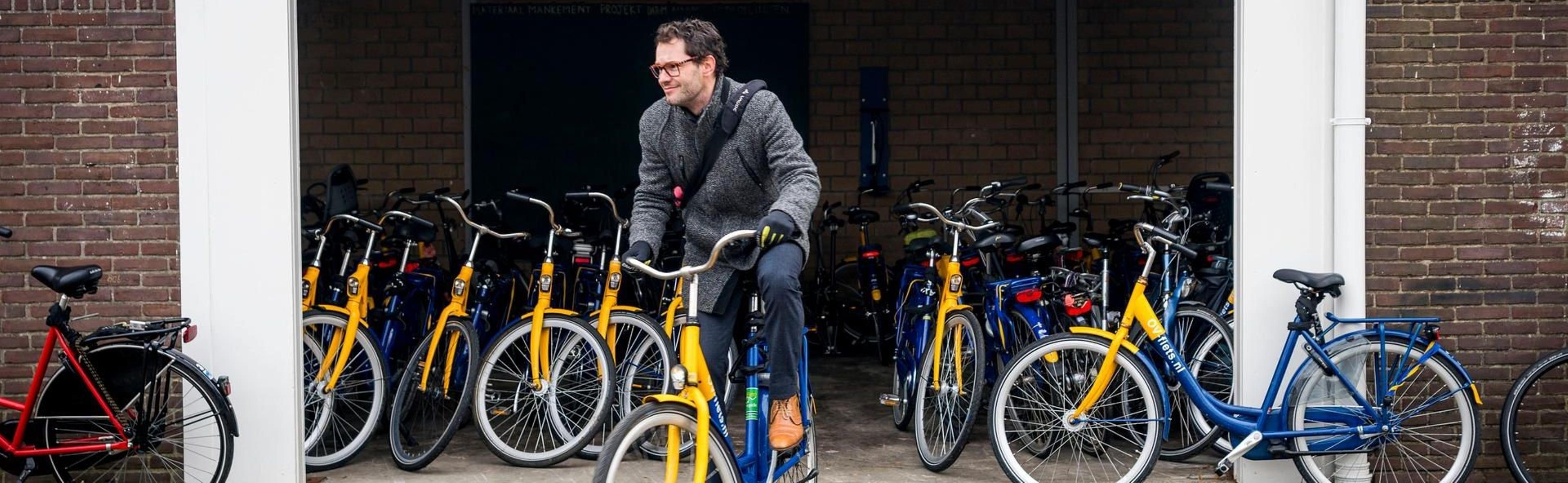 Regel deelfietsen voor korte ritten